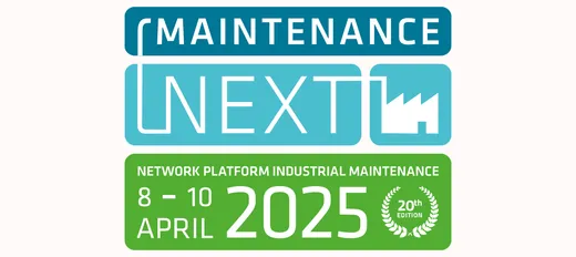 Maintenance NEXT, 8–10 April 2025 logo
